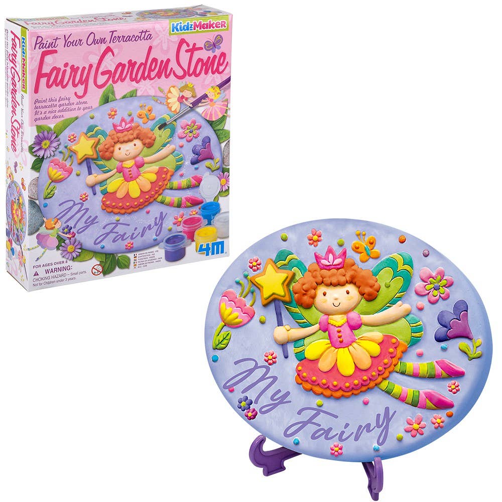 KidzMaker/Paint Your Own Terracotta Fairy Garden Stone
