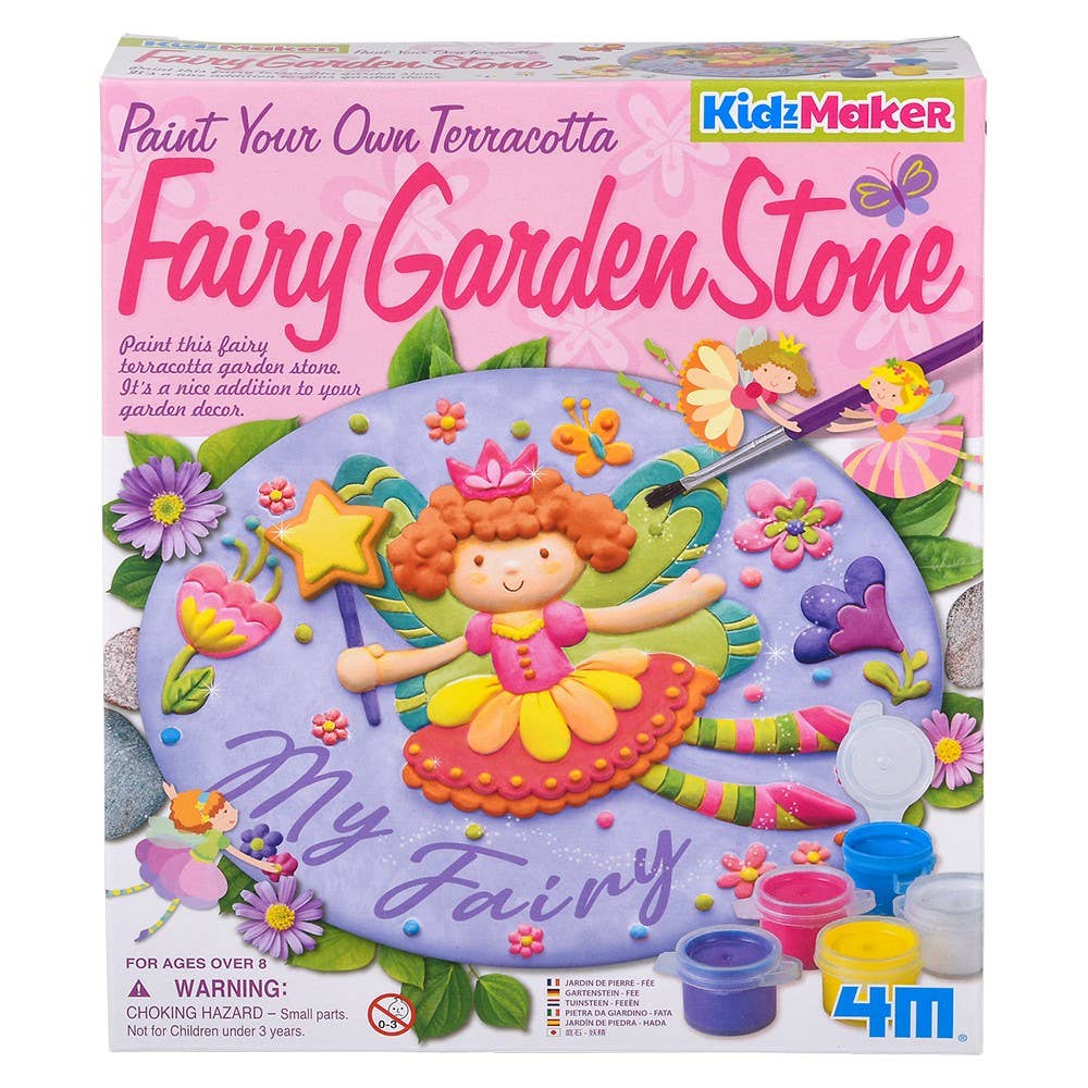 KidzMaker/Paint Your Own Terracotta Fairy Garden Stone