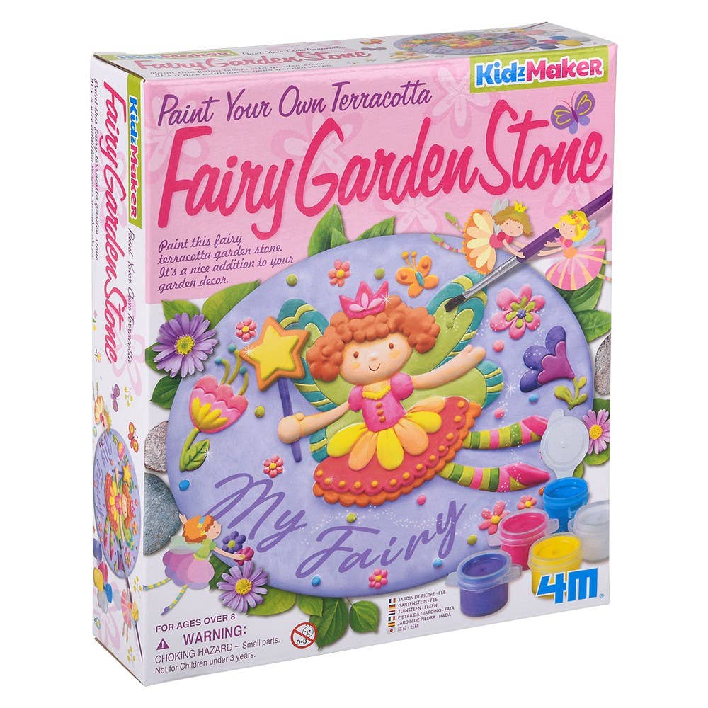 KidzMaker/Paint Your Own Terracotta Fairy Garden Stone