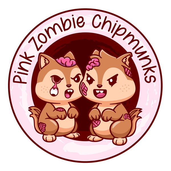 Pink Zombie Chipmunks