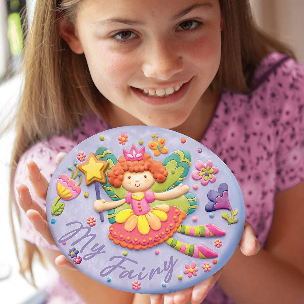 KidzMaker/Paint Your Own Terracotta Fairy Garden Stone